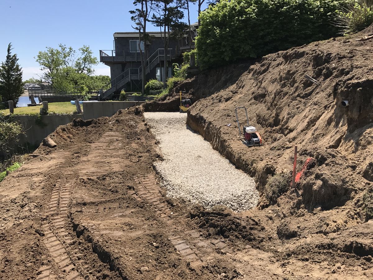 Retaining wall marshfield