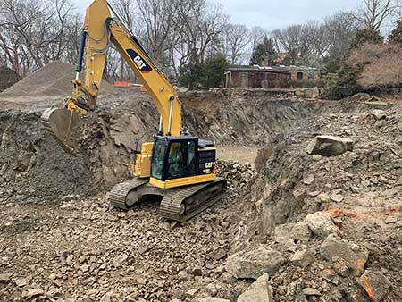 Site developemnt new construction home newport ri