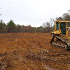 Stump & Grading Project in Plymouth, MA